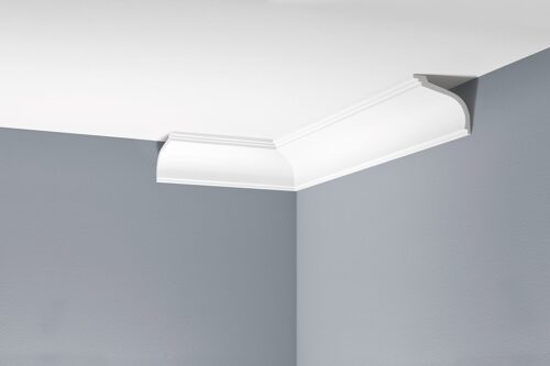 Deckenleiste glatt 95 × 105 mm