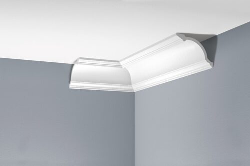 Deckenleiste glatt 105 × 155 mm