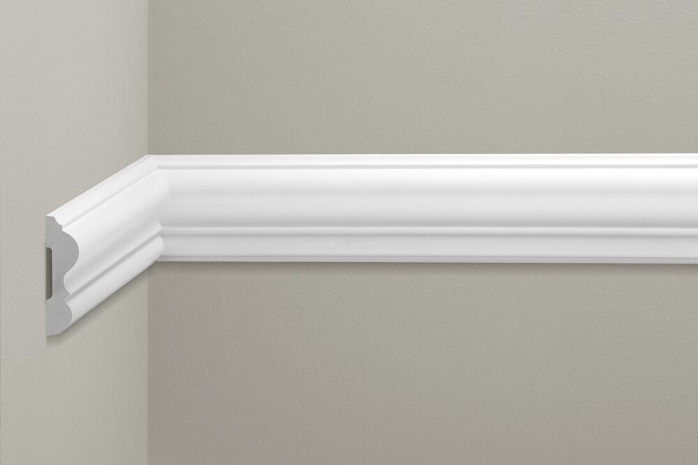 Wandleiste glatt 80 × 21 mm