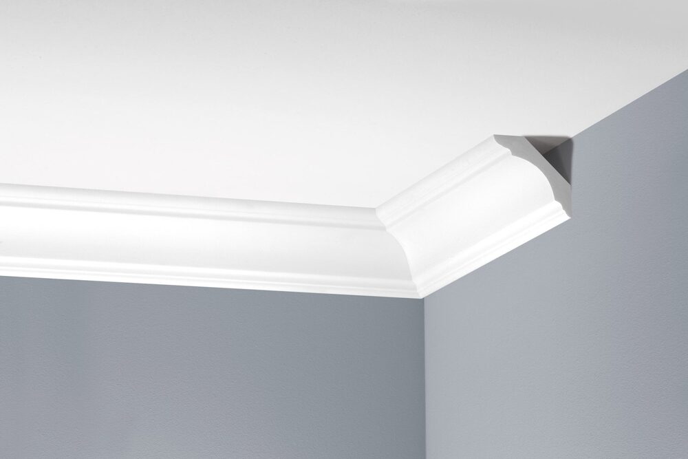Deckenleiste glatt 55 × 55 mm · Profil 1053