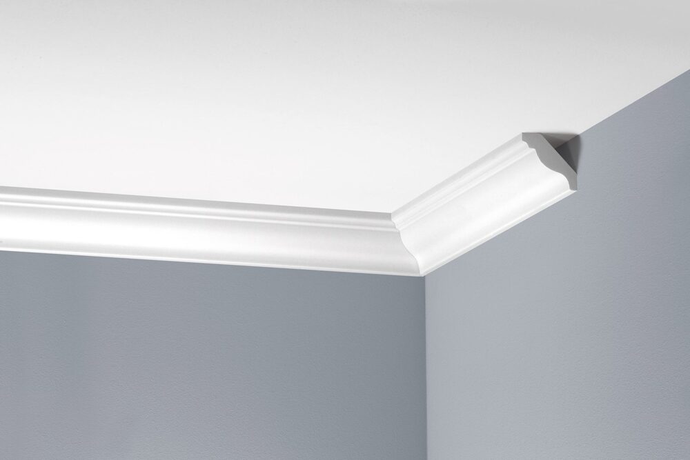 Deckenleiste glatt 40 × 40 mm · Profil 1056