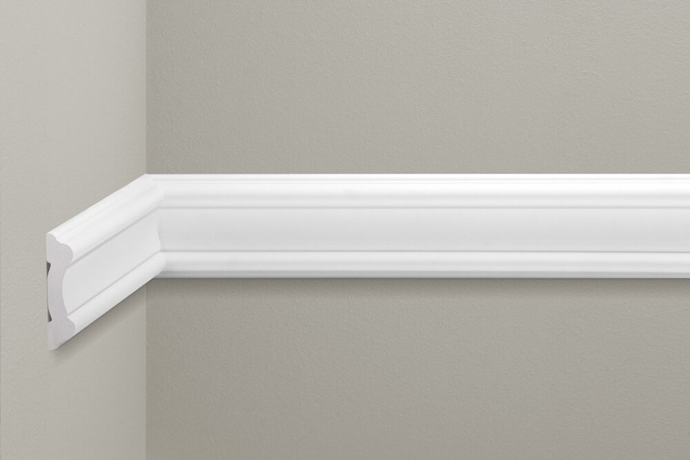Wandleiste glatt 101 × 22 mm, flexibel