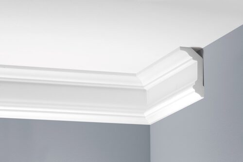 Deckenleiste glatt 100 × 55 mm