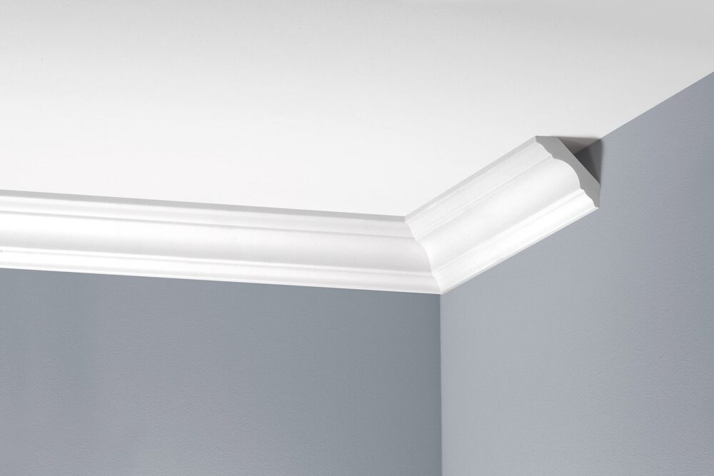 Deckenleiste glatt 46 × 46 mm