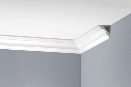 Deckenleiste glatt 46 × 46 mm