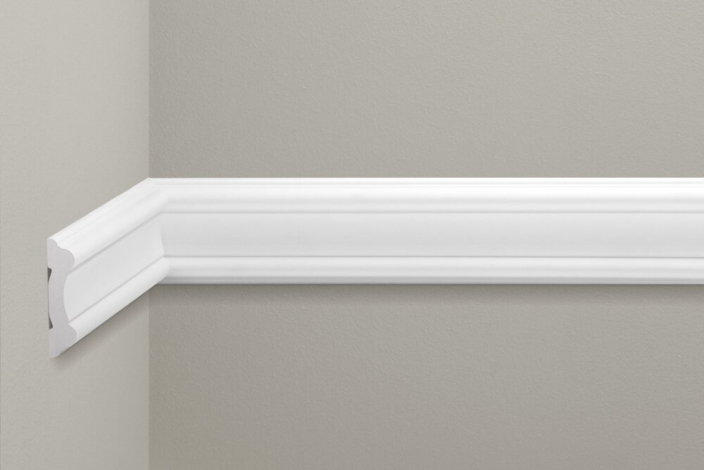 Wandleiste glatt 80 × 19 mm