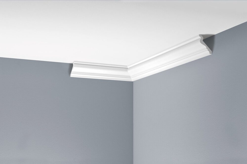 Deckenleiste glatt 65 × 56 mm
