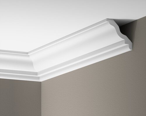 Deckenleiste glatt 87 × 86 mm