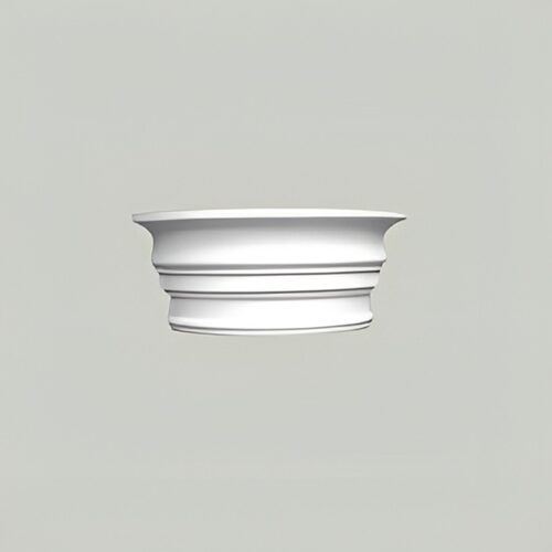 Halbsäulen-Kapitell, Breite 42,5 cm, Höhe 17 cm