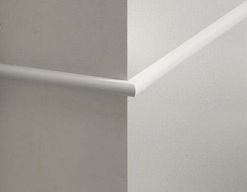 Wandleiste glatt 15 × 15 mm