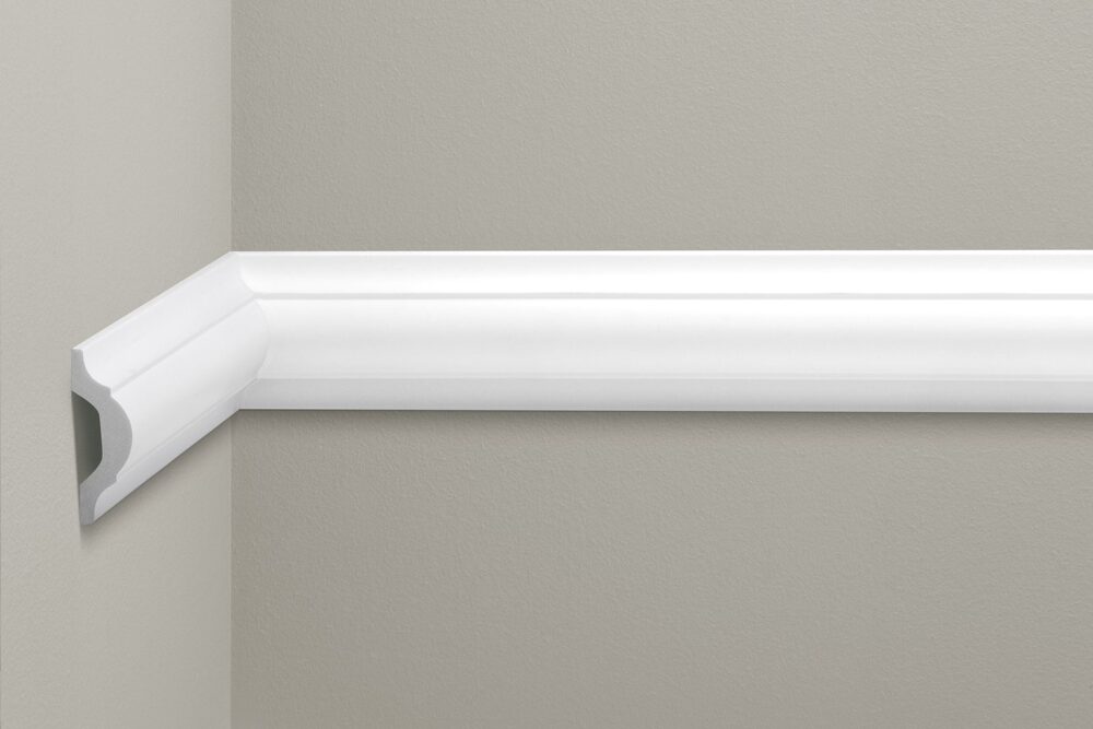 Wandleiste glatt 76 × 25 mm