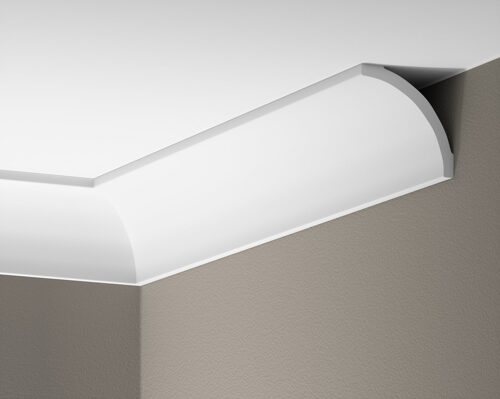 Deckenleiste glatt 95 × 90 mm