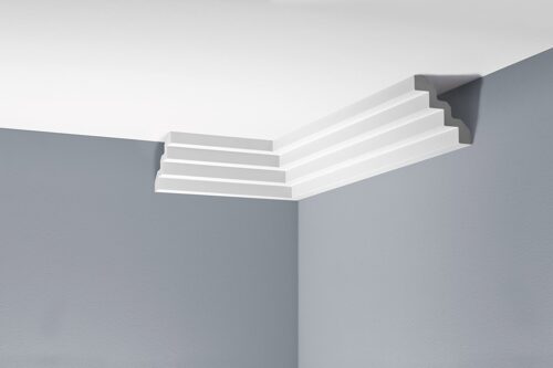 Deckenleiste glatt 108 × 108 mm