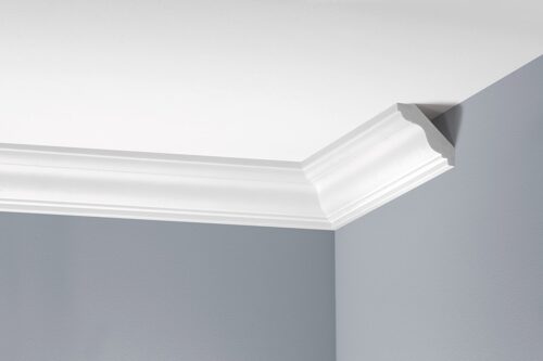 Deckenleiste glatt 55 × 50 mm