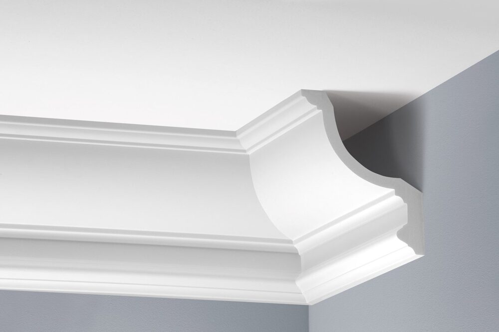 Deckenleiste glatt 154 × 120 mm