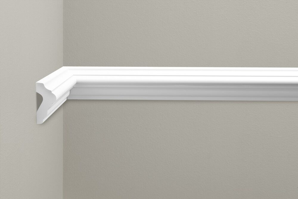 Wandleiste glatt 50 × 24 mm
