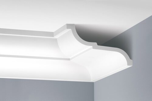 Deckenleiste glatt 130 × 210 mm