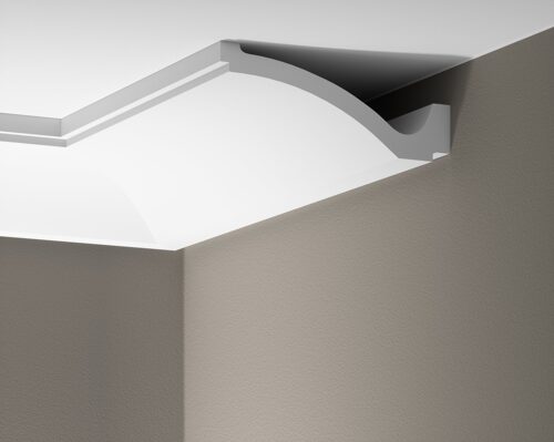 Deckenleiste glatt 100 × 260 mm