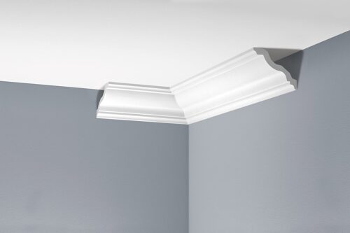 Deckenleiste glatt 105 × 125 mm