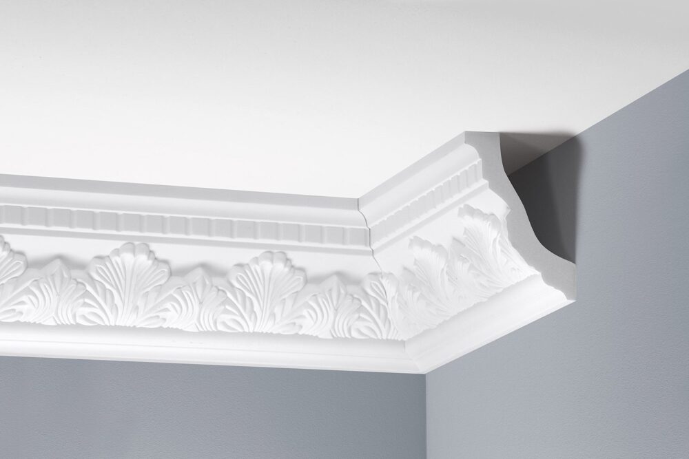 Deckenleiste verziert 114 × 80 mm