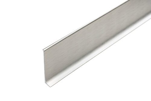 Aluminium-Sockelleiste 59 mm, Kaffee gebürstet