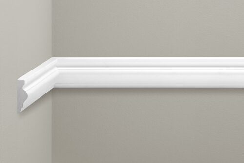 Wandleiste glatt 65 × 21 mm, flexibel
