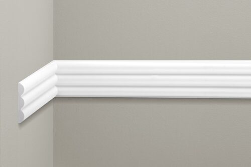 Wandleiste glatt 76 × 13 mm