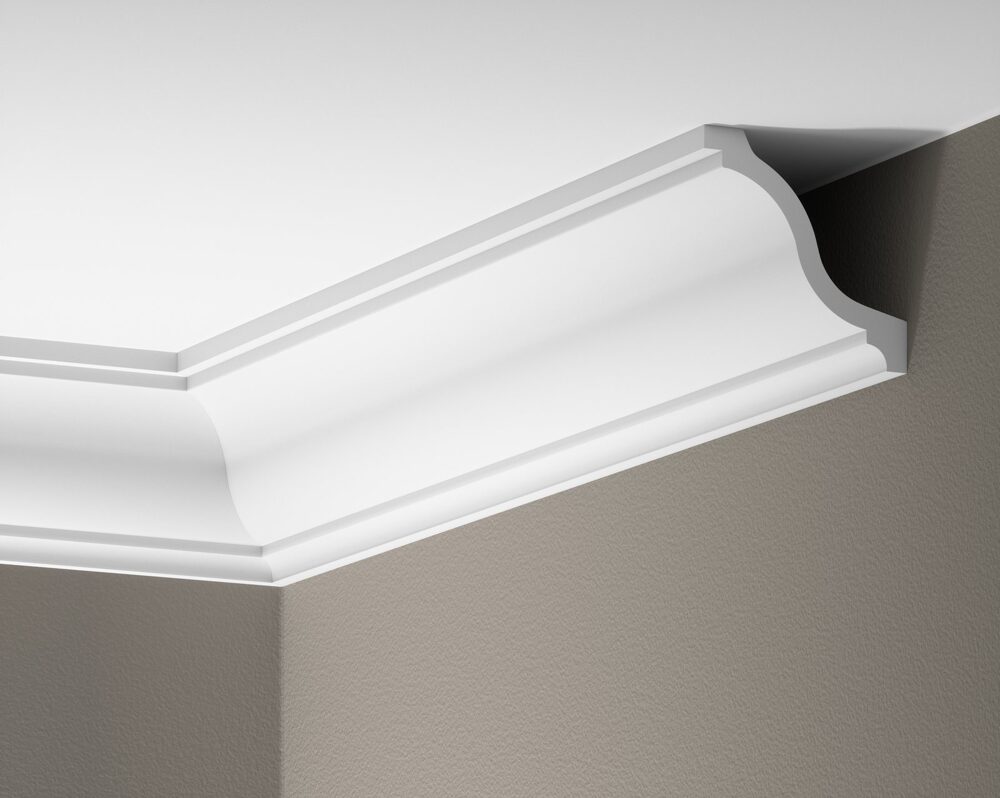 Deckenleiste glatt 100 × 100 mm · Profil 1094