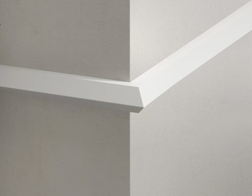 Wandleiste glatt 30 × 25 mm