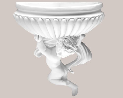 Wandornament 36,5 × 19,2 × 37,7 cm · Profil 1004