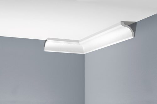 Deckenleiste glatt 90 × 85 mm