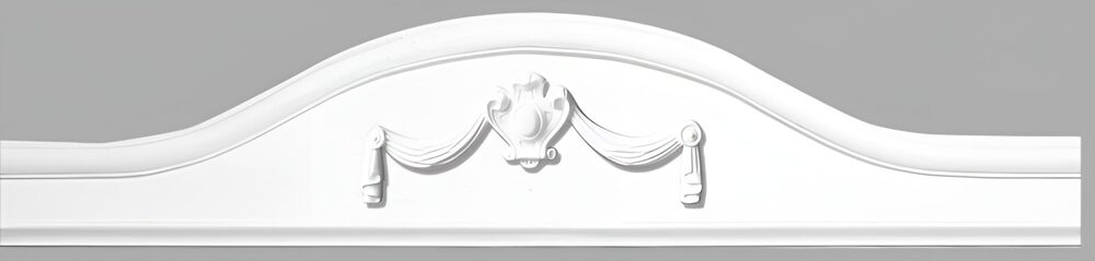 Ornament für Giebel (passend zu SL-TU-1010) 32 × 13 × 1,5 cm