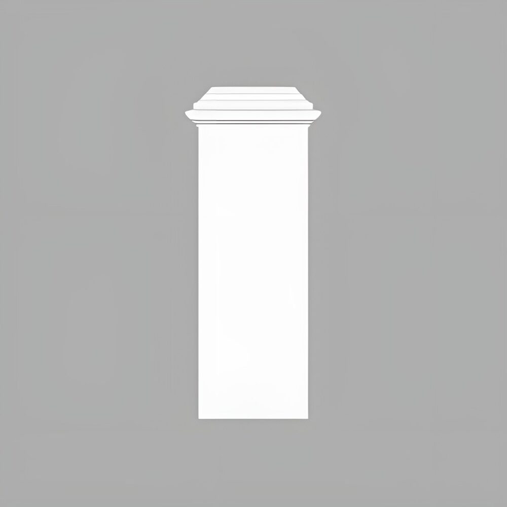Pilaster-Basis 23,3 × 9,5 × 3 cm